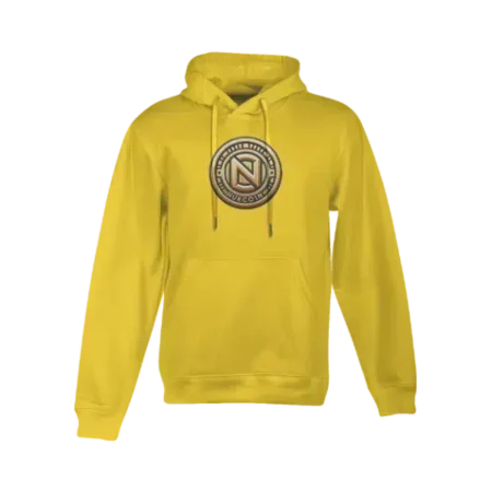 NURCOIN® Men’s Hoodie - Long Sleeve with Gold Logo | Premium Apparel