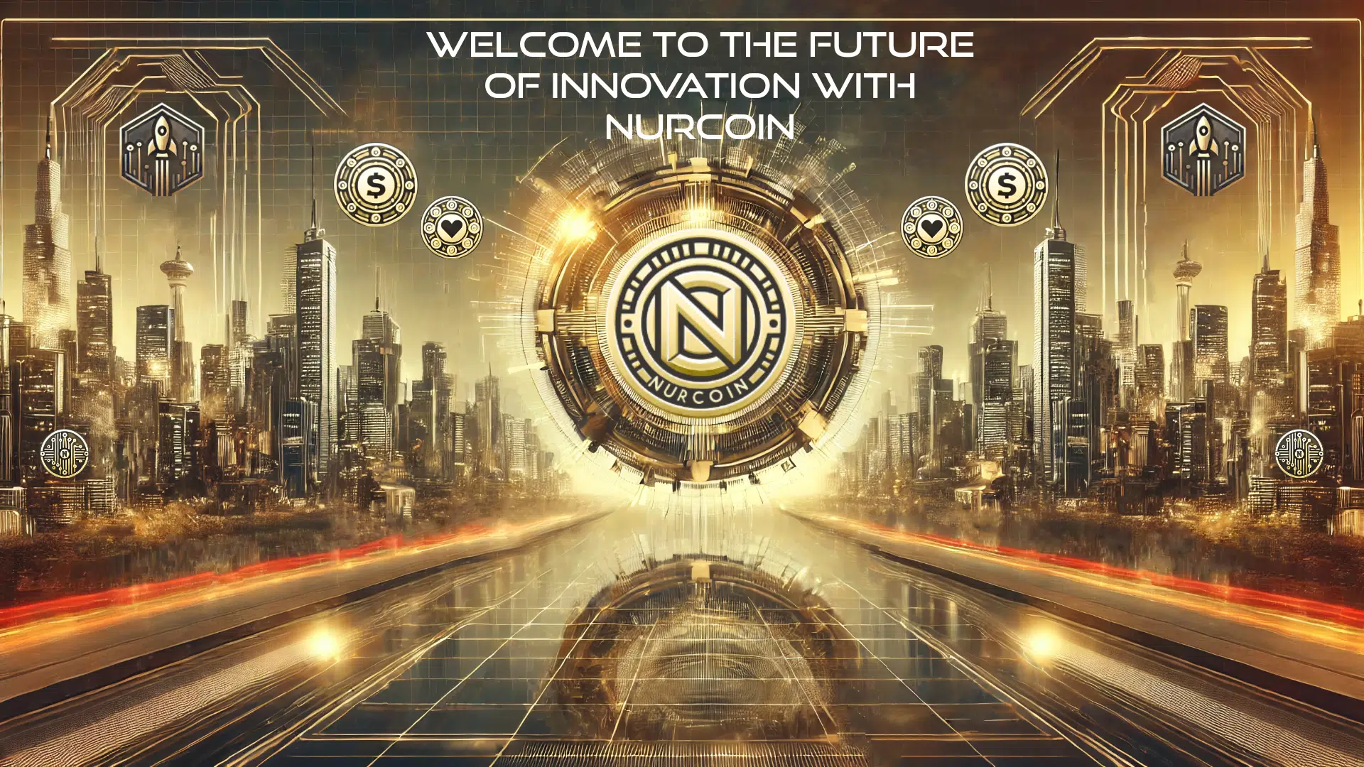 NURCOIN® Innovation • Driving blockchain advancements and revolutionizing the future of decentralized finance.